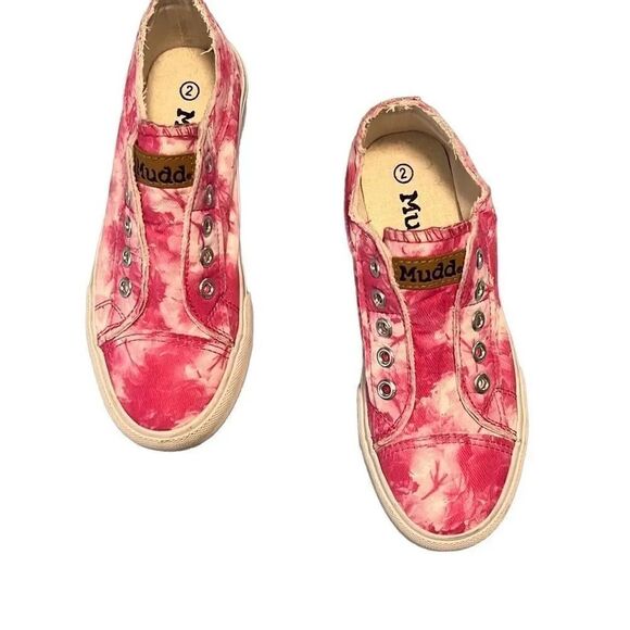 Mudd girls slip on sneakers. Size 2. Tie dyed effect. - Picture 7 of 7